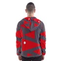 Decorative Abstraction Hooded Wind Breaker (Men) View2