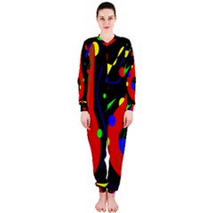 Abstract Guitar  Onepiece Jumpsuit (ladies)  by Valentinaart