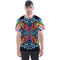 Stella Pattern Men s Sport Mesh Tee