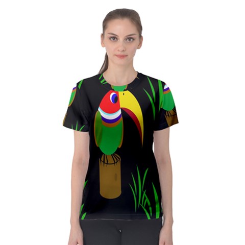 Toucan Women s Sport Mesh Tee by Valentinaart