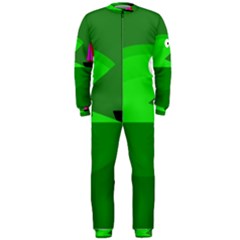 Green Monster Fish Onepiece Jumpsuit (men) 