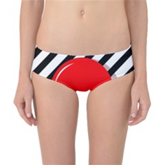 Red Ball Classic Bikini Bottoms by Valentinaart