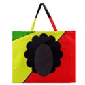 Jamaica Zipper Large Tote Bag View1