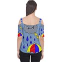 Rainy day Women s Cutout Shoulder Tee View2