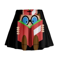 Brainiac  Mini Flare Skirt by Valentinaart