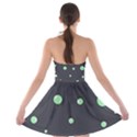 Green bubbles Strapless Dresses View2