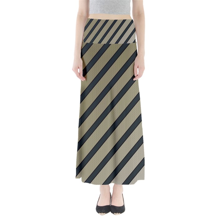 Decorative elegant lines Maxi Skirts