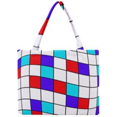 Colorful Cubes  Mini Tote Bag by Valentinaart