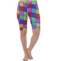 Colorful cubes  Cropped Leggings  View1