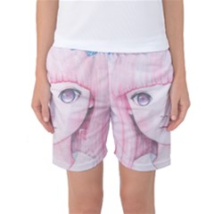 Slow Spring Women s Basketball Shorts by kaoruhasegawa