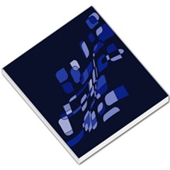 Blue Abstraction Small Memo Pads