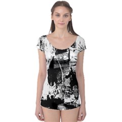 Grunge Skull Boyleg Leotard 