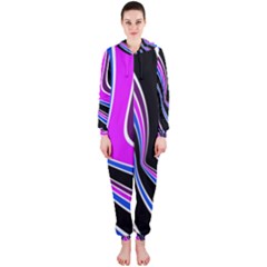 Colors of 70 s Hooded Jumpsuit (Ladies) 