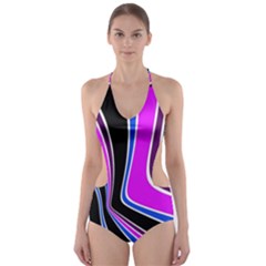 Colors of 70 s Cut-Out One Piece Swimsuit