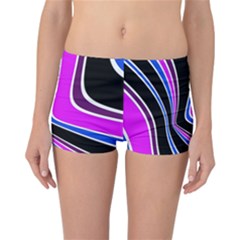 Colors of 70 s Reversible Boyleg Bikini Bottoms