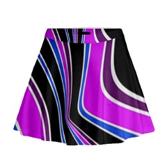 Colors of 70 s Mini Flare Skirt