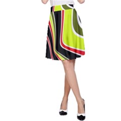 Colors Of 70 s A-line Skirt