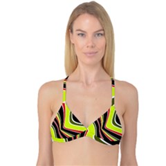 Colors Of 70 s Reversible Tri Bikini Top by Valentinaart