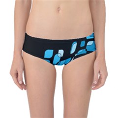 Blue Abstraction Classic Bikini Bottoms by Valentinaart