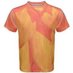 Orange Flower Men s Cotton Tee