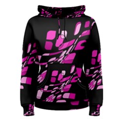 Purple Abstraction Women s Pullover Hoodie by Valentinaart