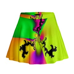 Creation Of Color Mini Flare Skirt by TRENDYcouture