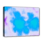 Blue And Purple Clouds Canvas 14  x 11 