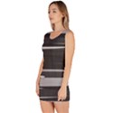 Gray Camouflage Sleeveless Bodycon Dress View2