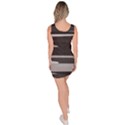 Gray Camouflage Sleeveless Bodycon Dress View4