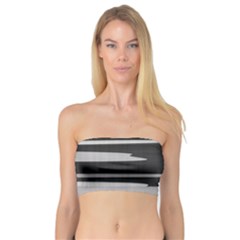 Gray Camouflage Bandeau Top by TRENDYcouture