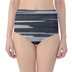 Gray Camouflage High-waist Bikini Bottoms by TRENDYcouture