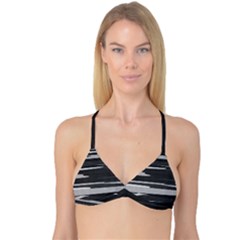 Gray Camouflage Reversible Tri Bikini Top by TRENDYcouture