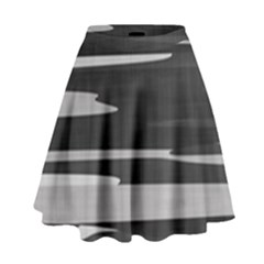 Gray Camouflage High Waist Skirt by TRENDYcouture