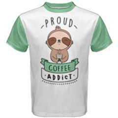 Proud Coffee Addict Men s Cotton Tee