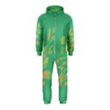 Green abastraction Hooded Jumpsuit (Kids) View1
