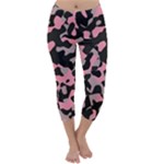 Kitty Camo Capri Winter Leggings 