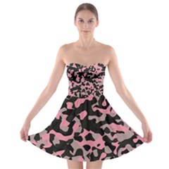 Kitty Camo Strapless Dresses by TRENDYcouture