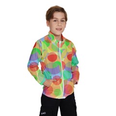 Colorful Circles Wind Breaker (kids) by Valentinaart