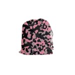 Kitty Camo Drawstring Pouches (Small) 