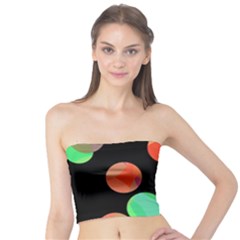 Colorful Circles Tube Top by Valentinaart