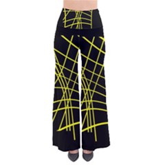 Yellow Abstraction Pants by Valentinaart