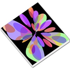 Colorful Abstract Flower Small Memo Pads by Valentinaart