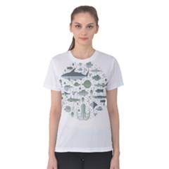 Underwater Women s Cotton Tee