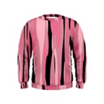 Black and pink Camo abstract Kids  Sweatshirt