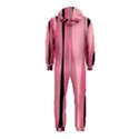 Black and pink Camo abstract Hooded Jumpsuit (Kids) View2