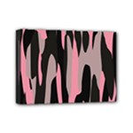 Pink and Black Camouflage 2 Mini Canvas 7  x 5 