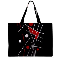 Artistic Abstraction Zipper Mini Tote Bag by Valentinaart