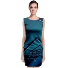 Architectural Sleeveless Midi Dress by sevendayswonder