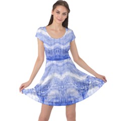 Tie Dye Indigo Cap Sleeve Dresses by olgart