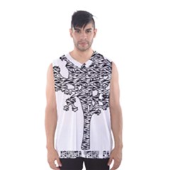 Joshua Tree Zebra Stripes Men s Basketball Tank Top by WickedCool